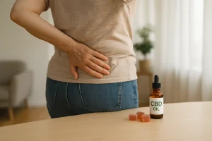 CBD na bóle pleców i kręgosłupa: jak stosować olejek lub żelki 2026