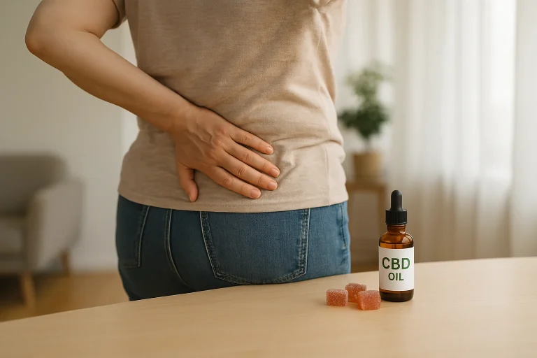 CBD na bóle pleców i kręgosłupa: jak stosować olejek lub żelki 2026