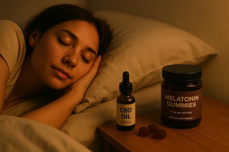 CBD na sen: olejek czy żelki z melatoniną – co lepsze dla dorosłych CBD na sen: olejek czy żelki z melatoniną – co lepsze dla dorosłych