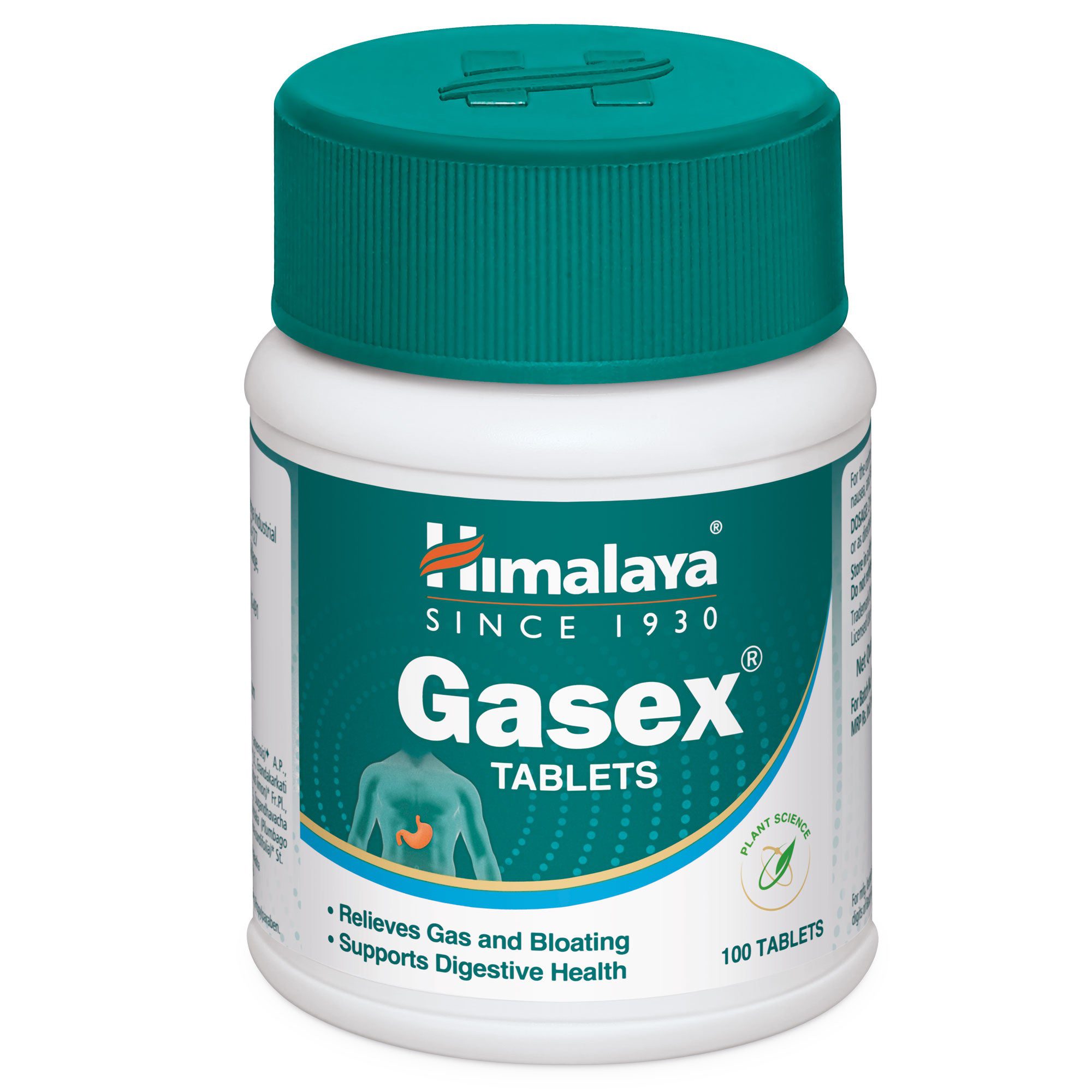 Himalaya Gasex 100 tabletek – trawienie, wzdęcia, niestrawność, gazy