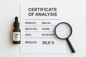 Jak czytać certyfikat CBD (COA): co sprawdzić zanim kupisz olejek konopny