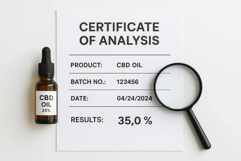 Jak czytać certyfikat CBD (COA): co sprawdzić zanim kupisz olejek konopny