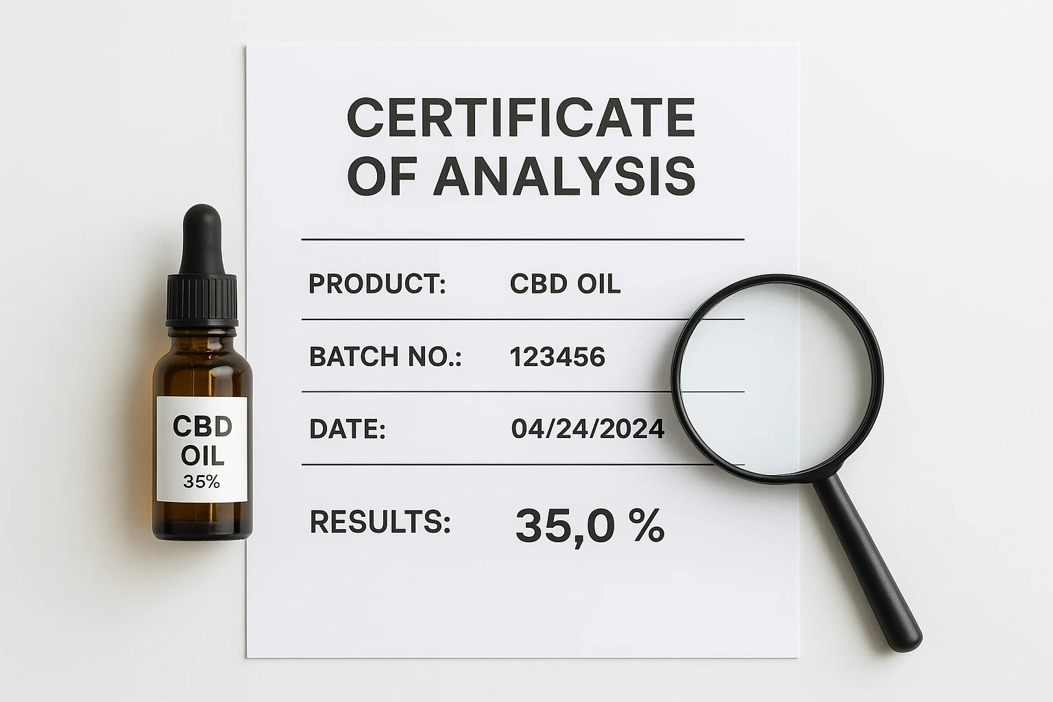 Jak czytać certyfikat CBD (COA): co sprawdzić zanim kupisz olejek konopny