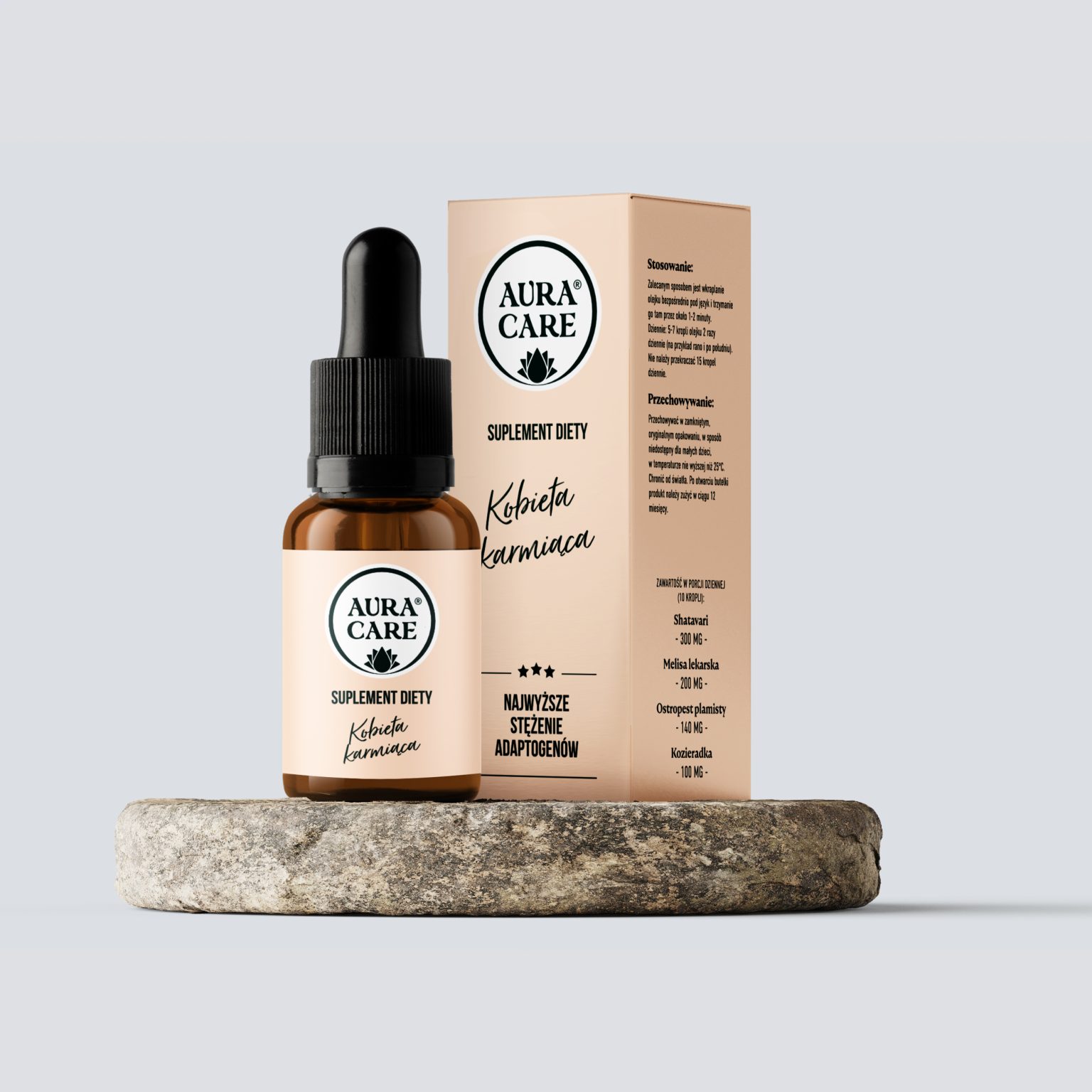 Aura Care Adaptogeny Kobieta Karmiąca 15ML