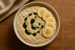 Banana Oatmeal with Hemp Oil – A Creamy Wake-Up Recipe