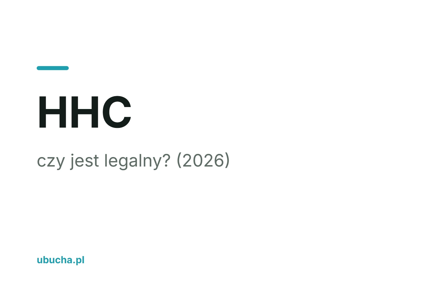 Is HHC Legal? Nine Countries and Four Mechanisms (2026) Czy HHC jest legalny? Dziewięć krajów i cztery mechanizmy (2026)