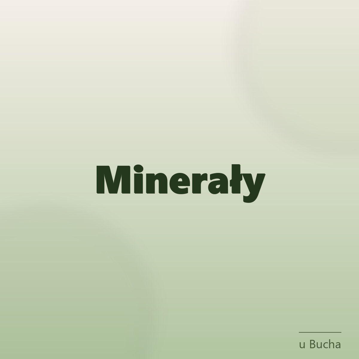 Kategorie Suplementy mineralne — kategoria u Bucha