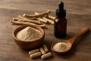 Ashwagandha drops vs capsules: which form works faster and how to dose