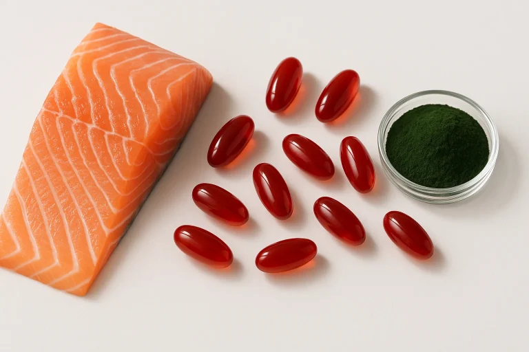 Astaxanthin — der stärkste Antioxidans? Dosierung (Tabelle) Astaxanthin: das stärkste Antioxidans? Dosierung (Tabelle)