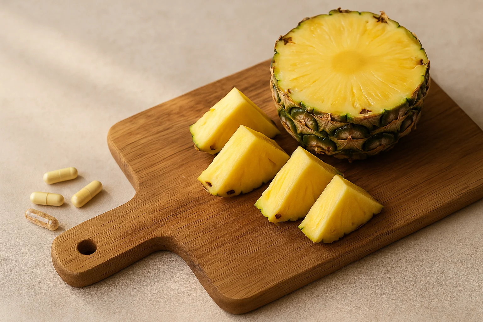 Bromelaina na zapalenia i trawienie: dawkowanie (tabela)
