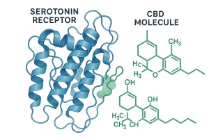 Cannabidiol und der Serotoninrezeptor 5-HT1A: der Mechanismus der anxiolytischen Wirkung