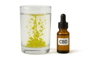 kannabidiol wasserlöslich (Nanoemulsion): wird es besser absorbiert als Öl (Tabelle)