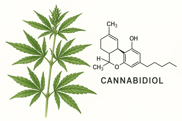 kwas kannabidiolowy i kannabichromen — mniej znane kannabinoidy: co to i na co (tabela)
