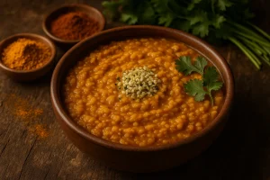 Linsendal mit Hanfsamen – indische Klassiker auf Polnisch