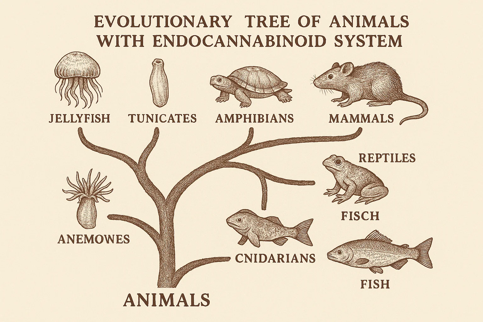 The evolution of the endocannabinoid system — which animals have it and which do not The evolution of the endocannabinoid system: which animals have it and which do not