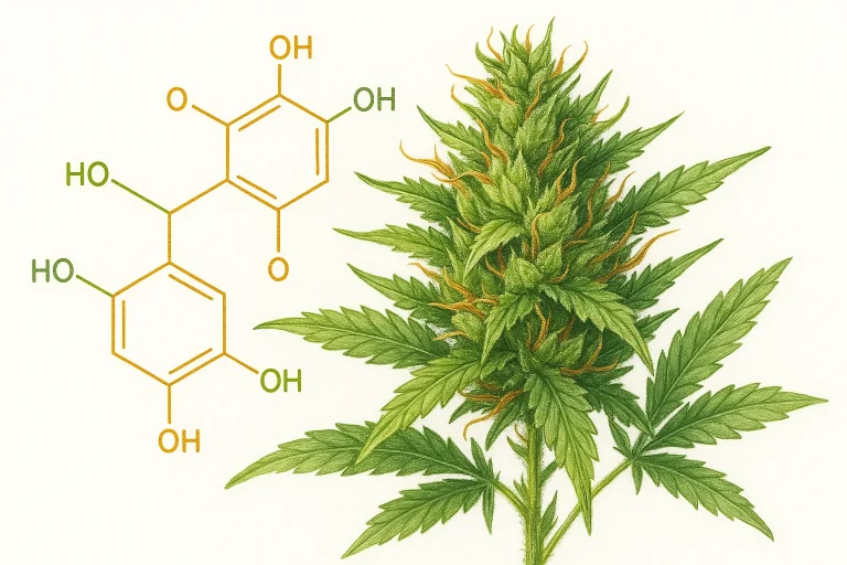 Flavonoids in cannabis: sources, role, and action (guide)