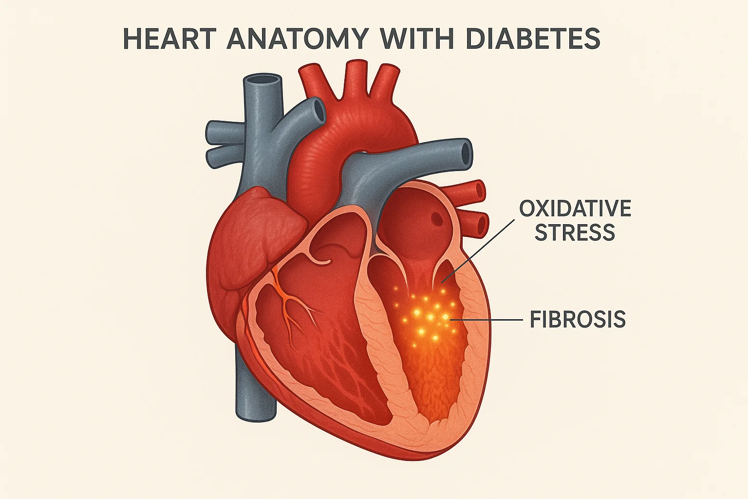 Diabetische Kardiomyopathie — wie CBD oxidativen Stress und Herzfibrose reduziert Diabetische Kardiomyopathie: wie Cannabidiol oxidativen Stress und Herzfibrose begrenzt
