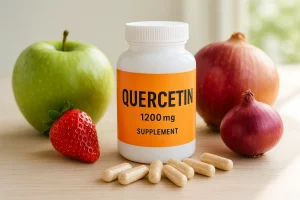 Quercetin for allergies and immunity: dosing (table)