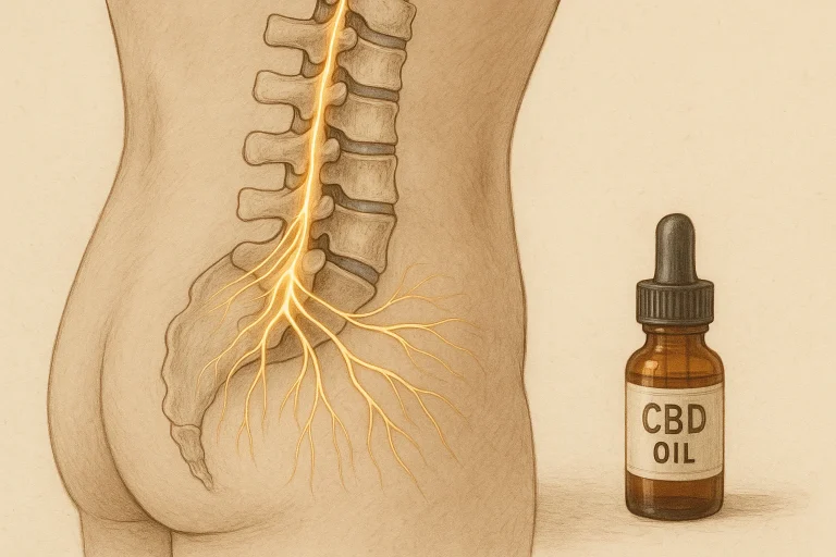 CBD-Öl bei Ischias und Nervenschmerzen: Wirksamkeit und Dosierung