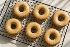 Baked donuts with hemp protein – a fit version