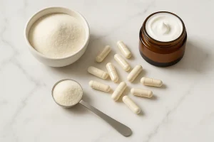 Kollagenpeptide vs Kollagen — gibt es einen Unterschied (Tabelle)
