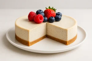 Protein cheesecake with hemp protein – a light dessert