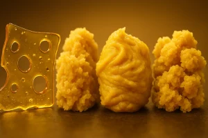 Shatter, wax, budder i crumble: przewodnik po konsystencjach koncentratów