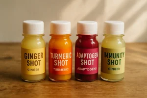 Functional shots: ranking and what they actually contain (ginger, turmeric, adaptogens)