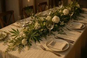 Hochzeit und Cannabis-Party: Ideen und Inspirationen