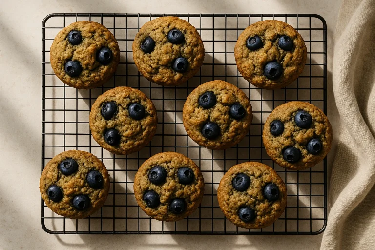 Breakfast muffins with hemp flour – to go Breakfast muffins with hemp flour – to go