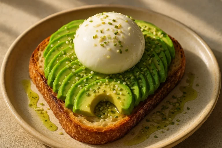 Avocado toast with hemp oil – a quick and filling breakfast