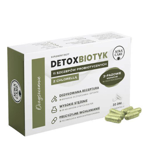 Aura Care Detoxbiotyk AQS 30 kapsułek