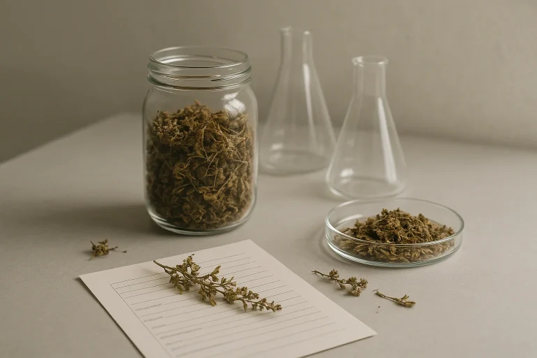 Cataract Kush i Galaxy Walker OG: mircen wobec nerolidolu przy tym samym przedziale THC