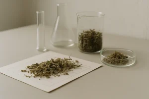 Frosted Cherry Cookies i Lilac Diesel: mircen kontra terpinolen, jeden profil potwierdzony przez oba źródła