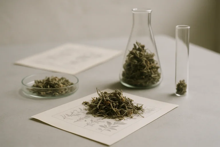 King Sherb (Cannabis flos S-LAB): rodowód OG Kush Breath i kariofilen na czele