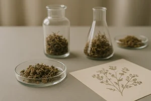 Myrcene: twenty strains from the list, three studies on mice, zero on humans