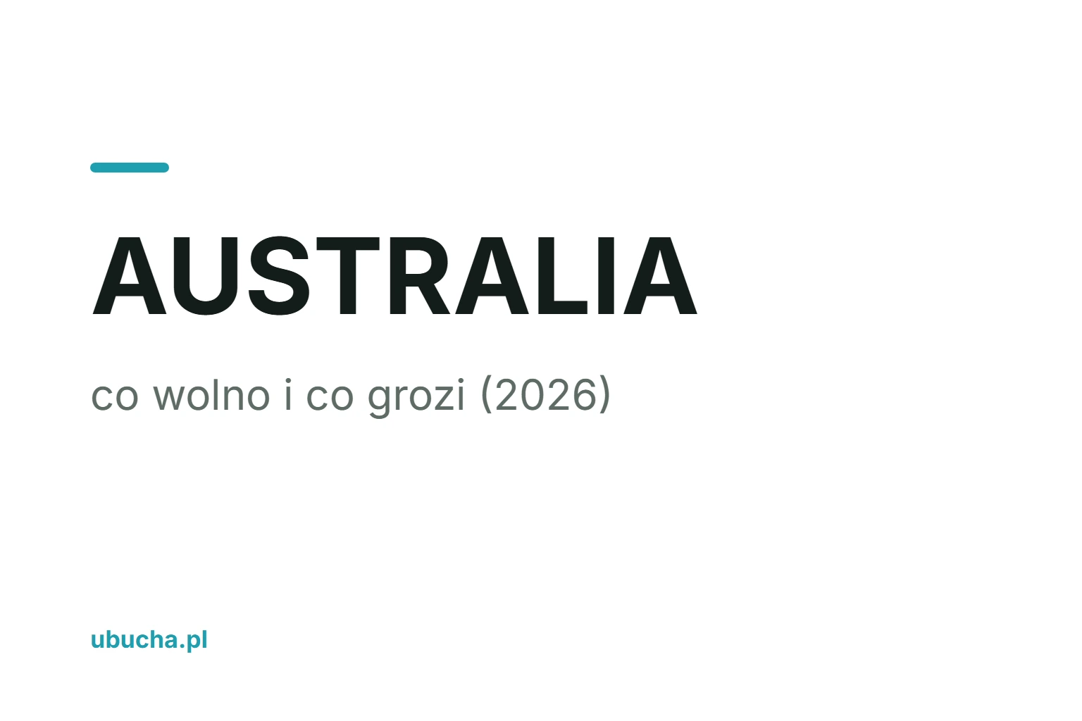 Marihuana w Australii: co wolno i co grozi (2026) Marihuana w Australii: co wolno i co grozi (2026)
