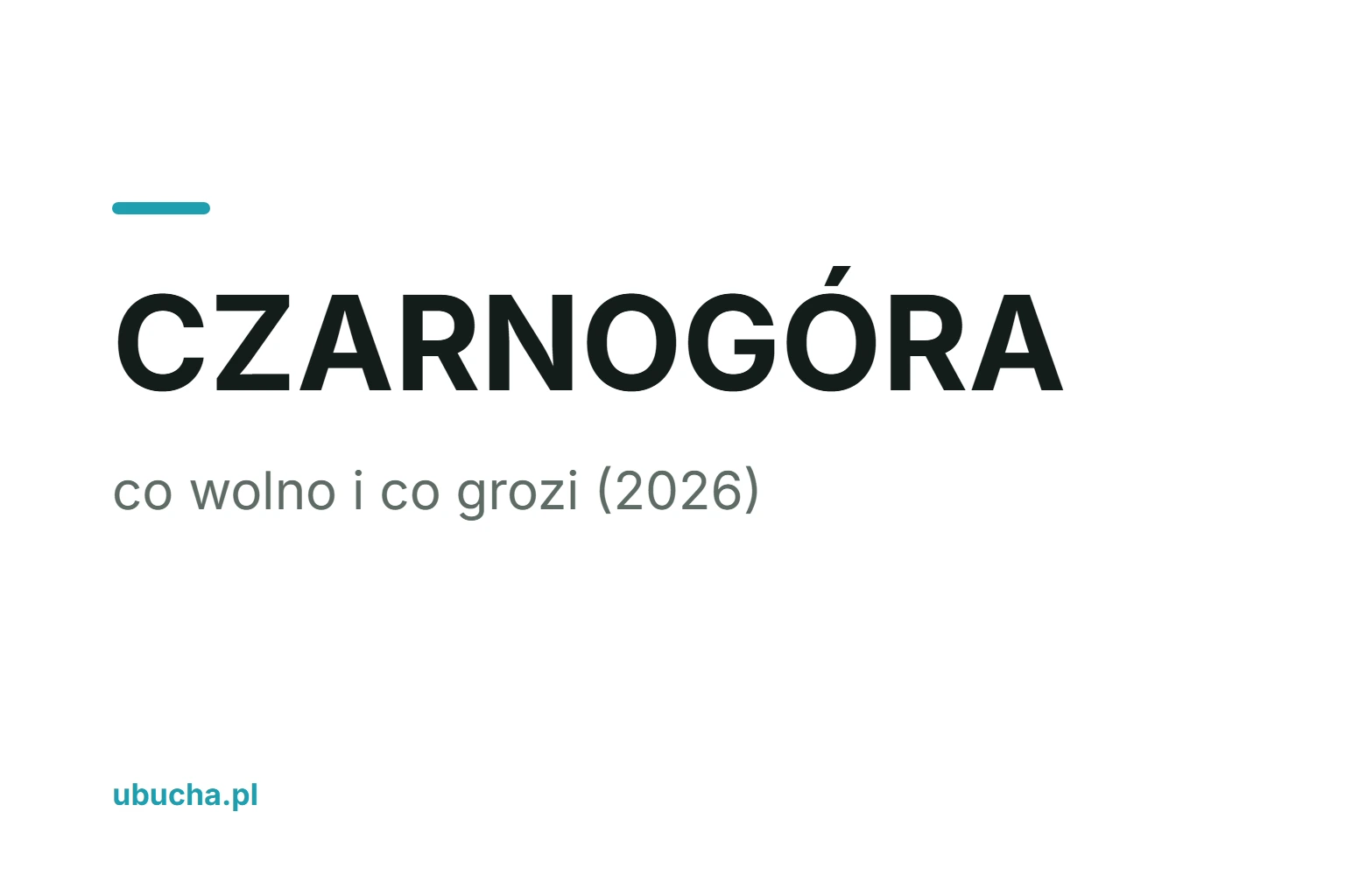 Marihuana w Czarnogórze: co wolno i co grozi (2026) Marihuana w Czarnogórze: co wolno i co grozi (2026)