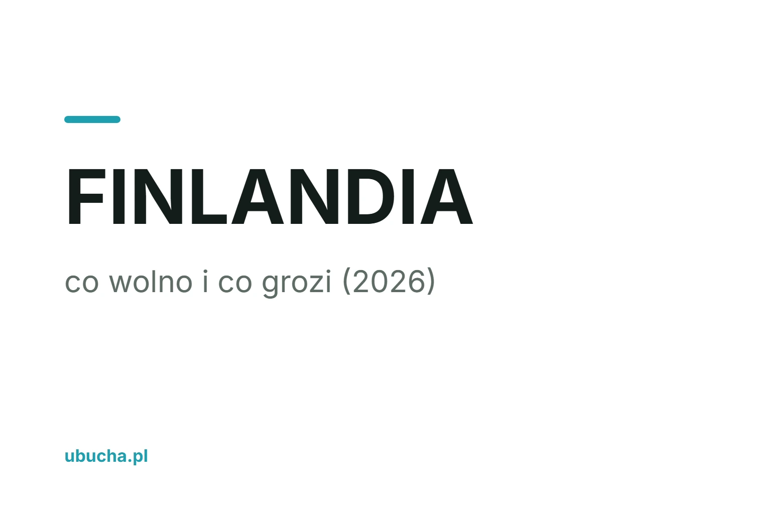 Marihuana w Finlandii: co wolno i co grozi (2026) Marihuana w Finlandii: co wolno i co grozi (2026)