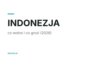 Marihuana w Indonezji: co wolno i co grozi (2026)