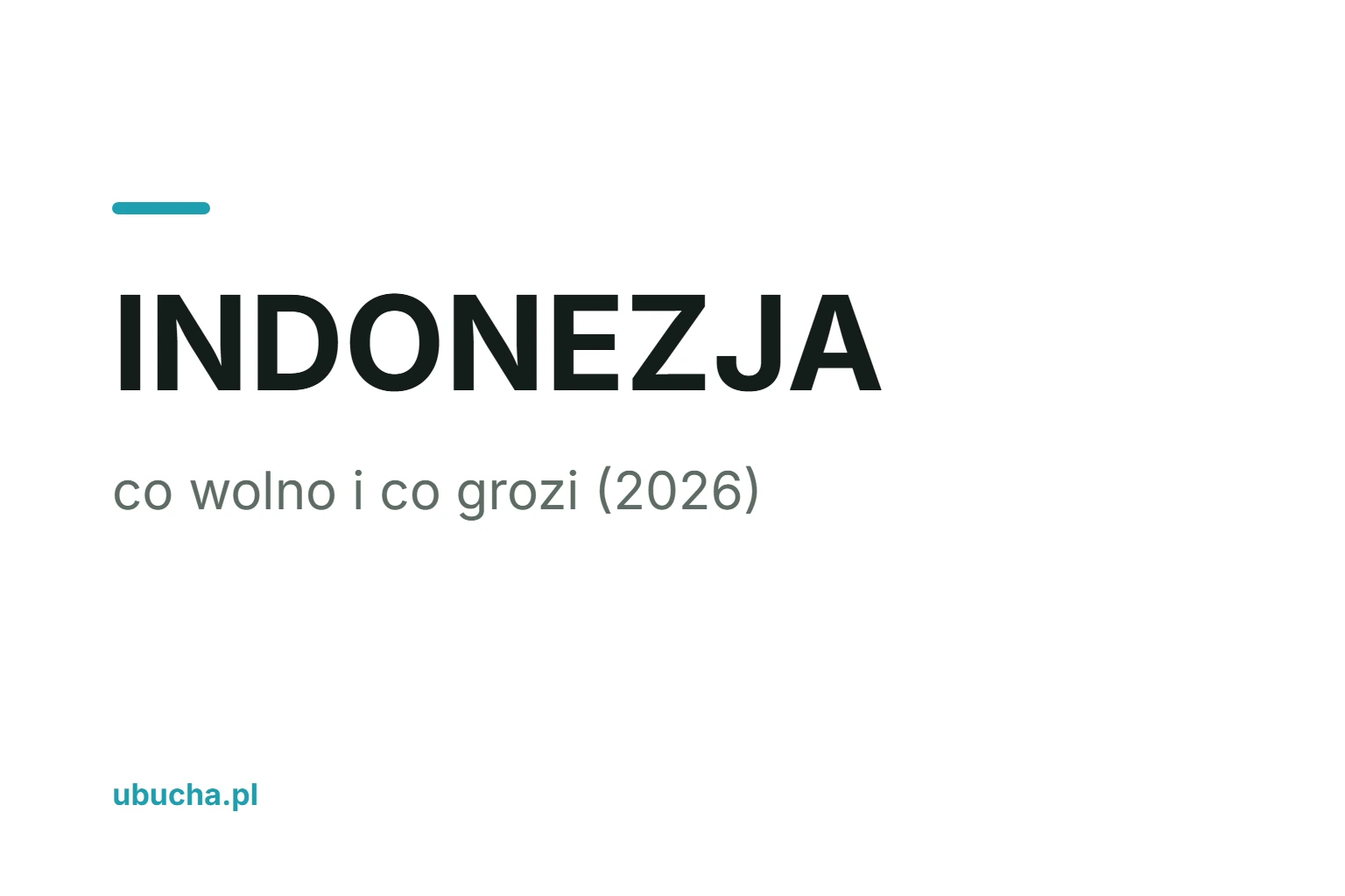 Marihuana w Indonezji: co wolno i co grozi (2026) Marihuana w Indonezji: co wolno i co grozi (2026)