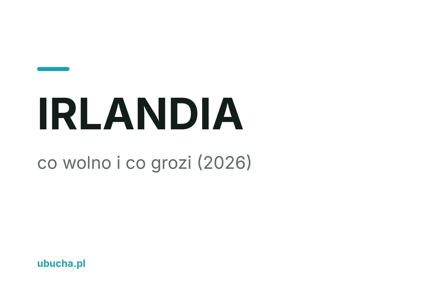 Marihuana w Irlandii: co wolno i co grozi (2026) Marihuana w Irlandii: co wolno i co grozi (2026)
