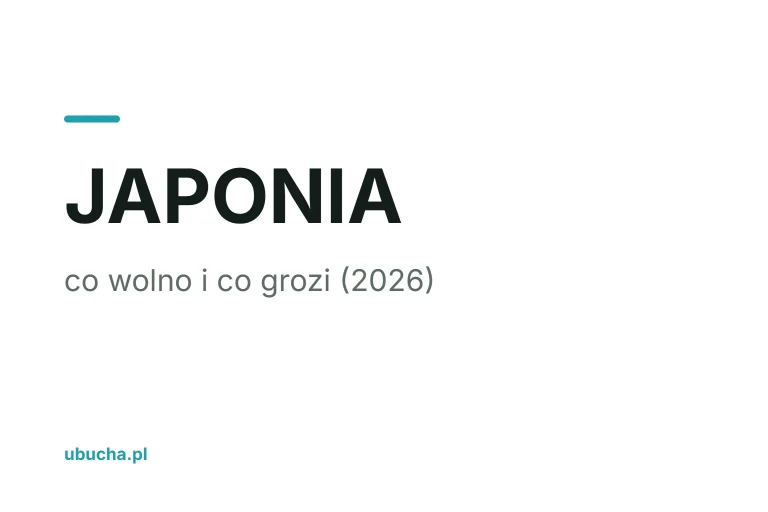 Marihuana w Japonii: co wolno i co grozi (2026) Marihuana w Japonii: co wolno i co grozi (2026)