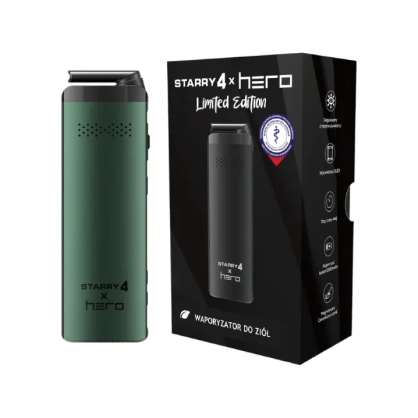 X-Max Starry 4.0 X HERO Green - zielony waporyzator do ziół